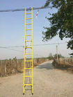 8 मीटर एफआरपी शीसे रेशा विस्तार सीढ़ी निर्माण टॉवर निर्माण उपकरण