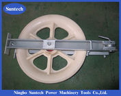 508mm 40KN सिंगल नायलॉन वायर पुलिंग ब्लॉक्स कंडक्टर स्ट्रिंगिंग ब्लॉक्स