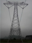 10 - 500KV डबल सर्किट जाली ट्रांसमिशन टॉवर