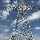 इलेक्ट्रिक ट्रांसमिशन लाइन के लिए एचडीजी एंगर स्टील लैटिस टावर्स