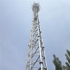 3 टांगों वाला 60 मीटर जस्ती कोण स्टील सेल्फ सपोर्टिंग टेलीकॉम टॉवर