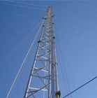 सिग्नल ट्रांसमिशन के लिए सेल्फ सपोर्ट ट्यूबलर टेलीकॉम टॉवर 15 - 60 मीटर ऊंचाई