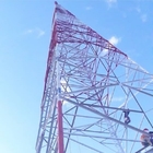सर्किल टेलीकम्युनिकेशन स्टील टॉवर 20m 30m 40m 50m 60m फोर लेग