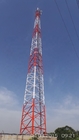 3leg 4leg दूरसंचार स्टील टॉवर कोणीय जस्ती Sst 49m