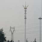 दूरसंचार के लिए 20 मीटर टेलीकॉम मोनोपोल आयरन टॉवर