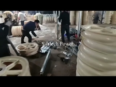 एसीएसआर720 कंडक्टर के लिए 916 सीरीज स्ट्रिंगिंग ब्लॉक अनुकूलन योग्य ओवरहेड ट्रांसमिशन लाइन उपकरण