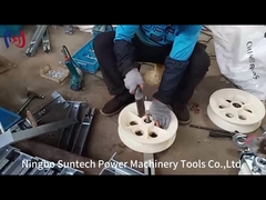 अनुकूलित टिकाऊ नायलॉन शेव व्हील केबल बिछाने वाला रोलर