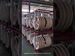 822 मिमी एमसी नायलॉन वायर कंडक्टर स्ट्रिंग पुली ब्लॉक