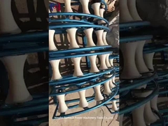 सी सीरीज SHL150C केबल पल्ली रोलर तीन रोलर्स 150 मिमी ट्यूब व्यास