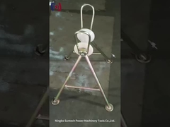 भूमिगत केबल ग्राउंड रोलर स्टील पाइप ऊंचा खींच उपकरण
