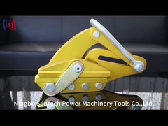 SKL 25 स्व-ग्रिपिंग आएं साथ क्लैंप एल्यूमीनियम टाइटेनियम मिश्र धातु समानांतर जबड़े के साथ