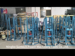 50KN डिटेचेबल स्टील वायर रोप मैकेनिकल केबल ड्रम रील स्टैंड रिलीज़ वायर के लिए