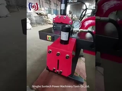 तांबा जनरेटर हाइड्रोलिक बसबार मशीन