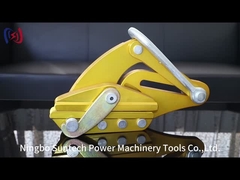 सुरक्षित और टिकाऊ नली क्लैंप Max.Open 14-48 मिमी भारी शुल्क अनुप्रयोगों के लिए 7-80KN नामित भार