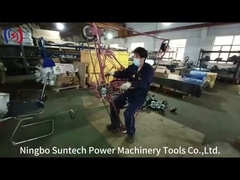 ट्रांसमिशन लाइन के रखरखाव के लिए 1kN एल्यूमीनियम शीव निरीक्षण ट्रॉली