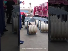 कॉम्पैक्ट 822 सीरीज स्ट्रिंगिंग ब्लॉक विथ क्विक-रिलीज़ हुक डिज़ाइन