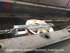 सुचारू संचालन के लिए बॉल बेयरिंग के साथ उच्च-क्षमता सिंगल शीव ब्लॉक​