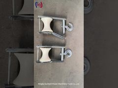 ट्रांसमिशन लाइनों के लिए 5KN हवाई केबल स्ट्रिंगिंग ब्लॉक