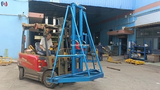 एसआई 30 हाइड्रोलिक केबल ड्रम स्टैंड 300KN हेवी ड्यूटी समाधान