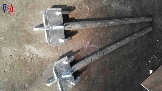 गुणवत्ता  Professional Head Boards for Three Bundle Conductors with 100-180KN Rated Load, Precise Triangular Geometry, and Corrosion-Resistant Aluminum Alloy कारखाना