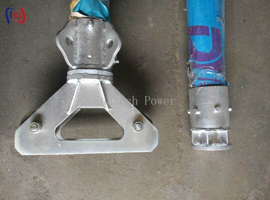 गुणवत्ता  Manual Chain Hoist 5-200KN Rated Load with Manual Hand Chain Operation and Zinc-Plated Finish for Power Line Construction कारखाना