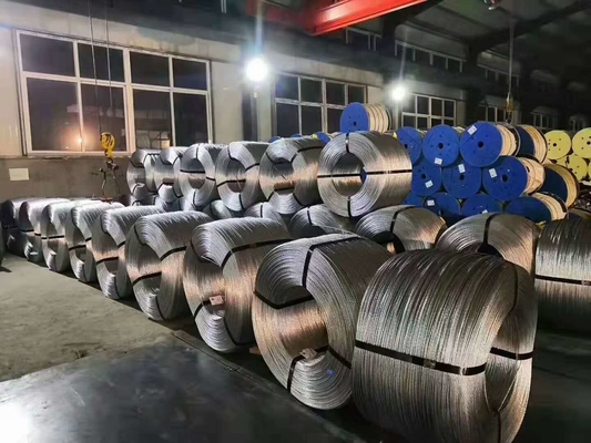ओवरहेड 3/8 के लिए 1 एक्स 7 ईएचएस बेयर जस्ती स्ट्रैंड गाय वायर