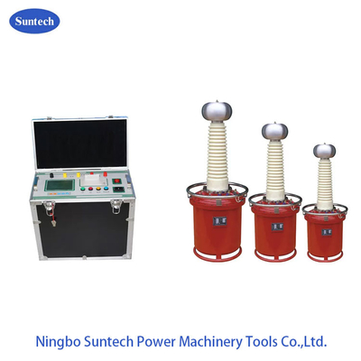 SF6 गैस इन्सुलेशन एसी हाइपोट परीक्षण उपकरण एसी हाइपोट विश्लेषक 80KV 100mA