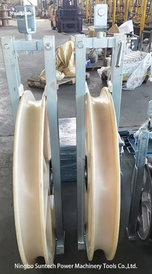 916X110mm 5 शेव एसीएसआर 720 ट्रांसमिशन लाइन स्ट्रिंगिंग ब्लॉक