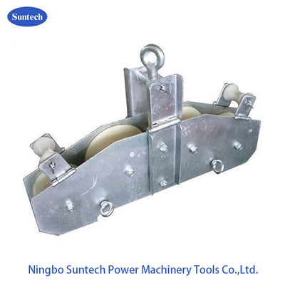 ओपीजीडब्ल्यू स्ट्रिंगिंग के लिए 10kN R570 MM चार पहियों ऑप्टिकल फाइबर केबल उपकरण
