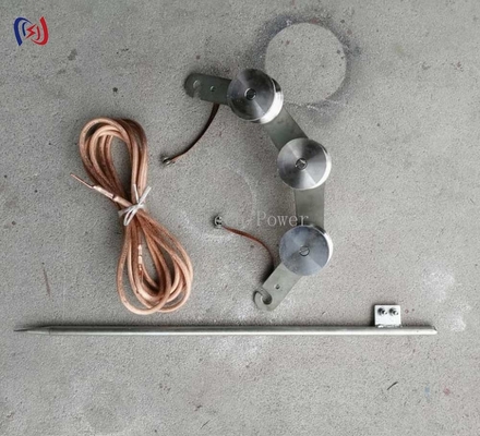 हुक ग्राउंड ब्लॉक केबल ड्रॉइंग पोली कंडक्टर/स्टील वायर रस्सी के लिए