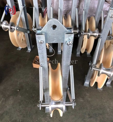 ग्राउंडिंग रोलर स्ट्रिंगिंग ब्लॉक कंडक्टर स्ट्रिंगिंग ब्लॉक ट्रांसमिशन लाइन ग्राउंडिंग रोलर