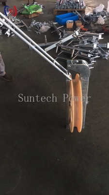 हेलीकॉप्टर कंडक्टर स्ट्रिंगिंग ब्लॉक ट्रांसमिशन लाइन स्ट्रिंगिंग टूल्स