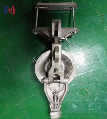 यूनिवर्सल स्ट्रिंगिंग पोली ब्लॉक इलेक्ट्रिक पावर निर्माण के लिए आवश्यक ओवरहेड ट्रांसमिशन लाइन उपकरण