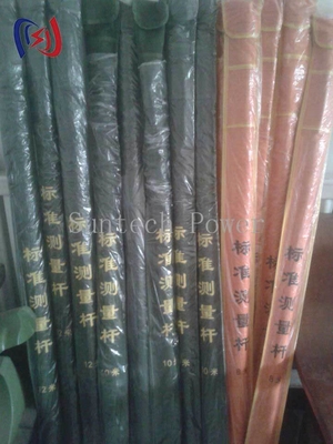 बिजली लाइन ऊंचाई निरीक्षण के लिए पेशेवर दूरबीन मापने की छड़ी