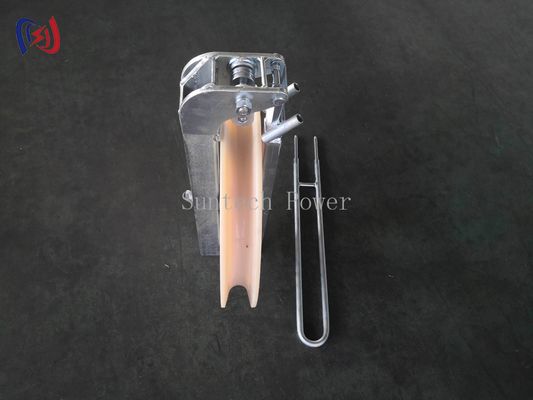 हेलीकॉप्टर स्ट्रिंगिंग ब्लॉक दूरस्थ क्षेत्र ग्रिड कार्य के लिए उच्च दक्षता कंडक्टर स्ट्रिंगिंग उपकरण