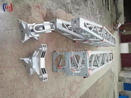 ट्रांसमिशन टॉवर निर्माण के लिए भारी शुल्क आंतरिक लटकन ग्रिड जिंन पोल
