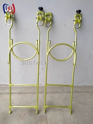 उच्च ऊंचाई पर निरीक्षण के लिए लटकती रस्सी सीढ़ी ट्रॉली TR-3A