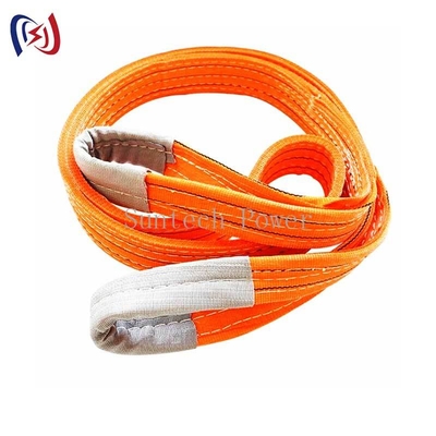 औद्योगिक लिफ्टिंग के लिए भारी शुल्क लिफ्टिंग बेल्ट 1T-50T WLL