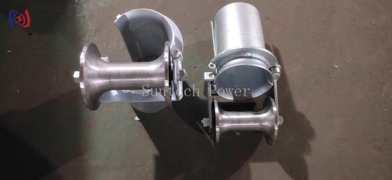 बी श्रृंखला केबल सुरक्षा रोलर SH80B-SH200B 80-200 मिमी ट्यूब व्यास
