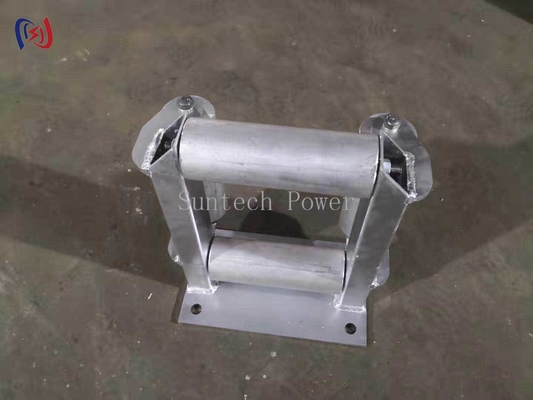 फ्रेम केबल रोलर 180mm 20KN लोड 4 रोलर्स SHD4K180