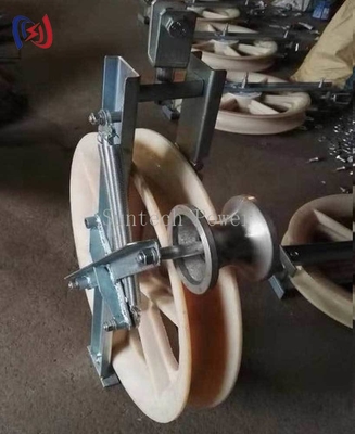 केबल की स्थापना के लिए ग्राउंडिंग रोलर स्ट्रिंगिंग ब्लॉक SHDN508D