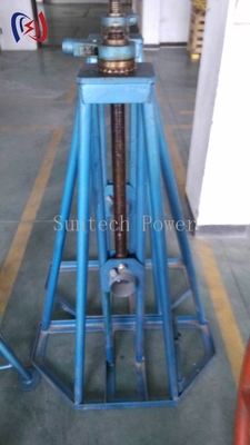 केबल स्थापना के लिए भारी शुल्क स्टील रील स्टैंड 10-50KN