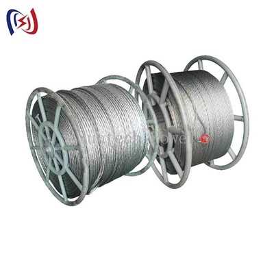 पावर लाइन निर्माण के लिए एंटी-ट्विस्टिंग ब्रेडेड स्टील रोप 9-42mm