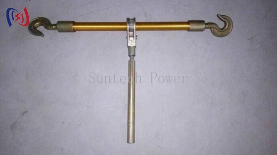 कंडक्टर स्ट्रिंग के लिए डबल हुक एल्यूमीनियम टर्नबक 10-50KN