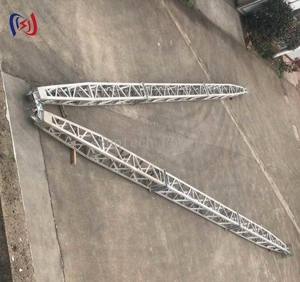 टॉवर निर्माण के लिए ए-आकार का ग्रिट जिन पोल LBR-250 8-28M रेंज