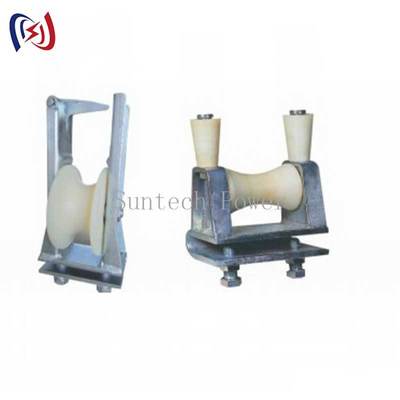 ओवरहेड पावर लाइन अनुप्रयोगों के लिए नायलॉन शीव और अनुकूलित शीव आयाम के साथ हाई टेंशन कंडक्टर स्ट्रिंगिंग ब्लॉक