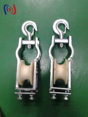 660*560*100mm शीव्स आकार के साथ टिकाऊ कंडक्टर स्ट्रिंगिंग ब्लॉक, एक वर्ष का जीवनकाल, और निर्माण कार्यों के लिए LGJ1250 अधिकतम कंडक्टर