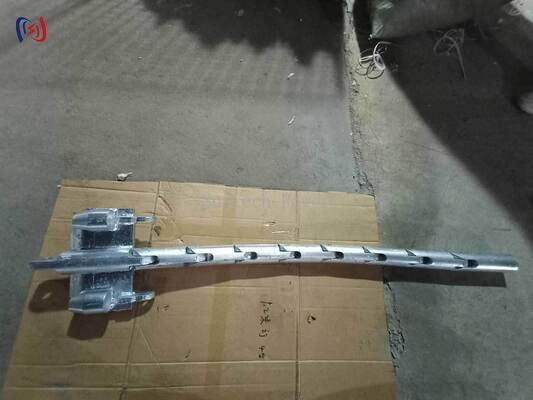 उच्च वोल्टेज ट्रांसमिशन लाइनों के लिए 80-180KN नामित भार और 75-125 मिमी शीव चौड़ाई के साथ दो बंडल कंडक्टरों के लिए भारी शुल्क हेडबोर्ड