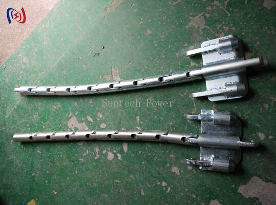 तीन बंडल कंडक्टरों के लिए मजबूत हेडबोर्ड सटीक त्रिकोणीय विन्यास बनाए रखता है तन्यता बल संतुलन और असाधारण शक्ति प्रदान करता है