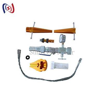 700N अधिकतम परिवहन बल के साथ प्रोफेशनल केबल ब्लोअर सेट और 8-80 मीटर/मिनट की गति Φ10-17.1mm फाइबर ऑप्टिक केबल के लिए